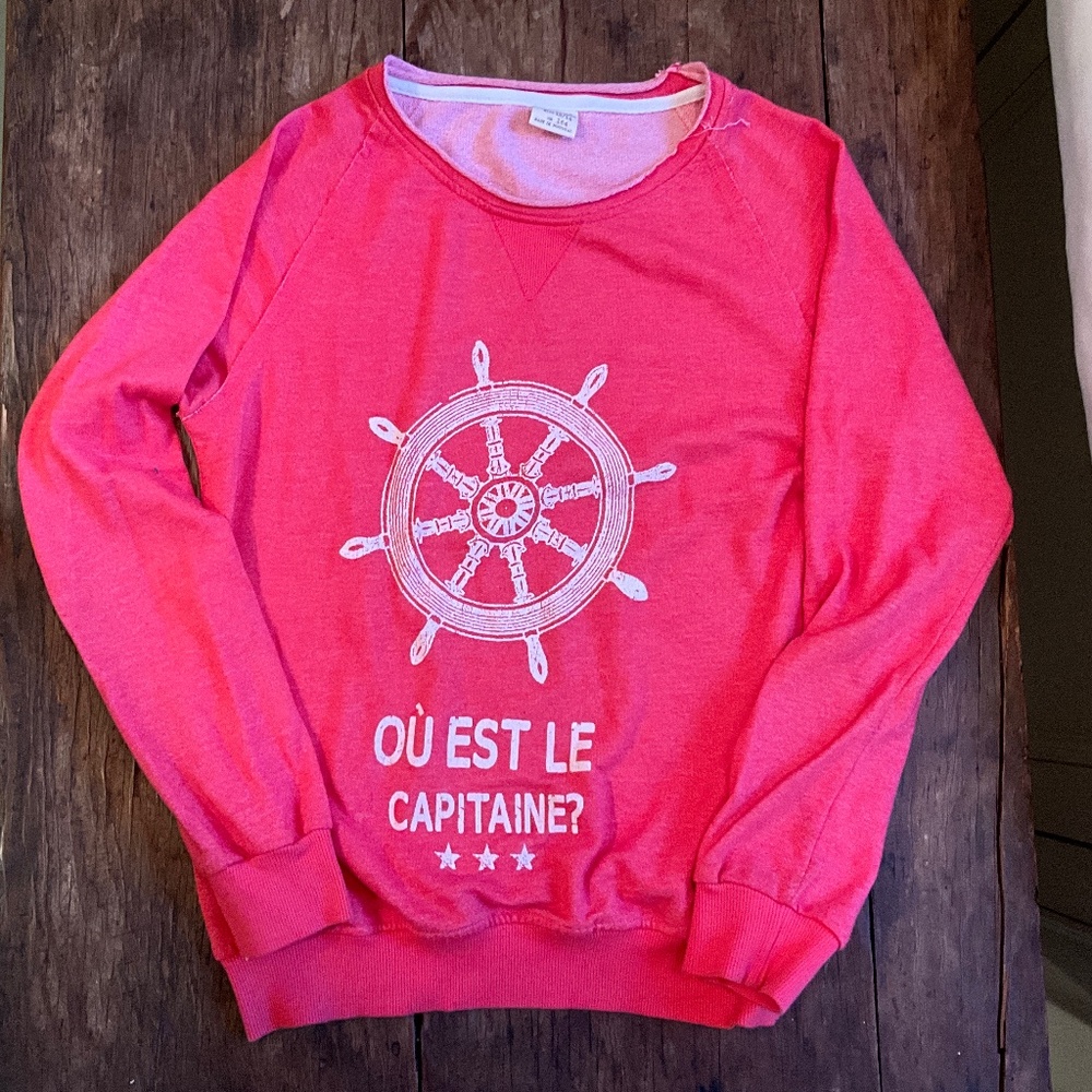 Zara Captain Sweatershirt Girls 13/14